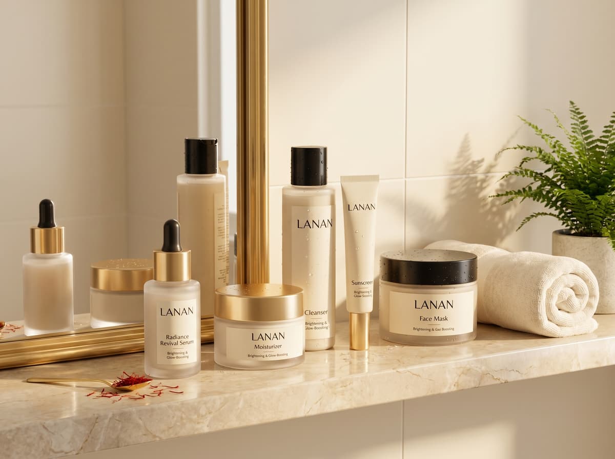 LANAN skincare products